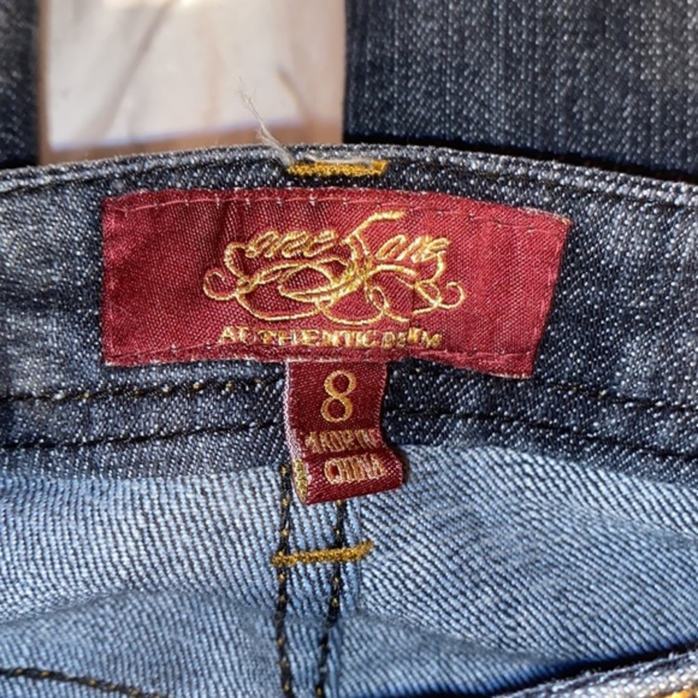 Not sure if brand is. Correct Nwot size 8 designer jeans